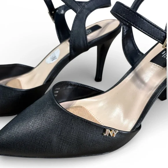 Jones New York Black Slingback Heels - Picture 3 of 5